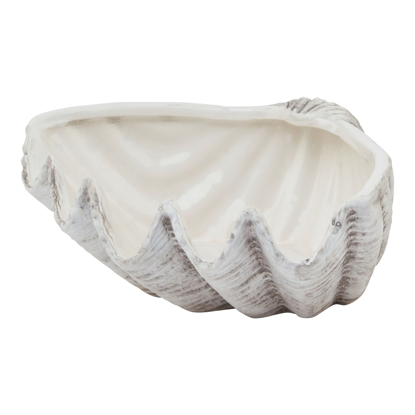 Siren Medium Ceramic Shell Bowl