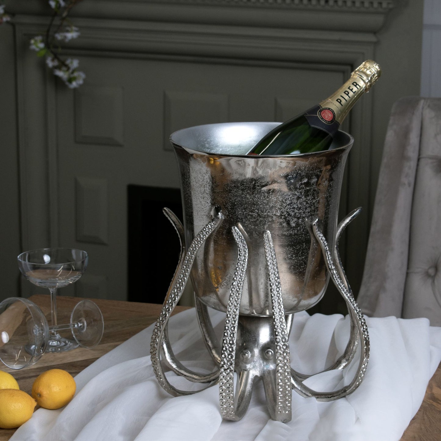 Large Octopus Champagne Bucket