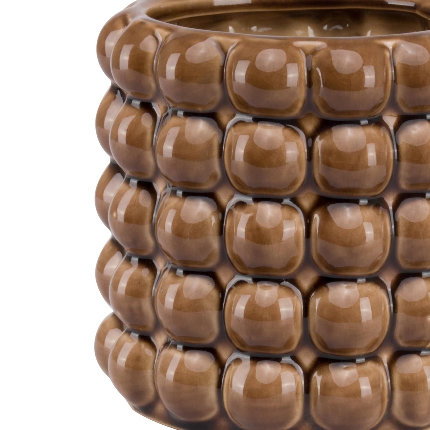 Seville Collection Caramel Bubble Planter